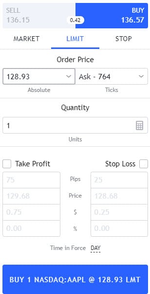 a screen displaying real-time stock prices