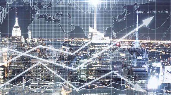 chart showing trading